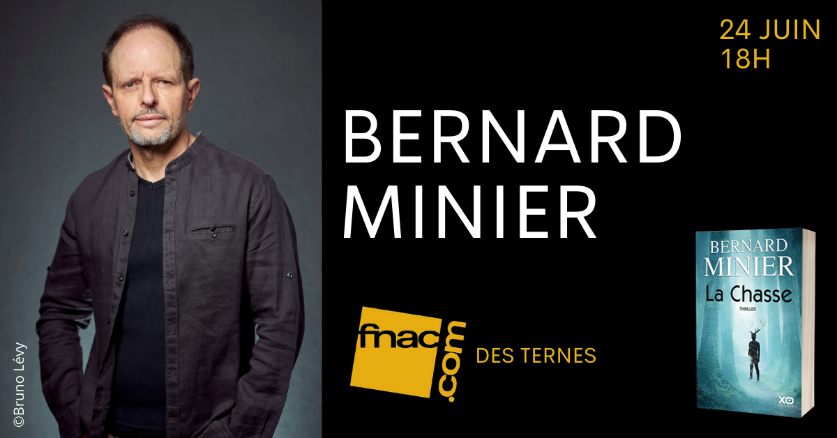 DÉDICACE BERNARD MINIER - FNAC DES TERNES